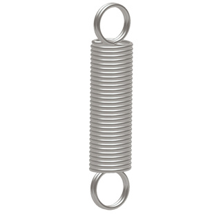 0.3*2/3/4圆环拉簧304不锈钢拉簧拉力弹簧拉伸闭口圈闭口钩拉簧