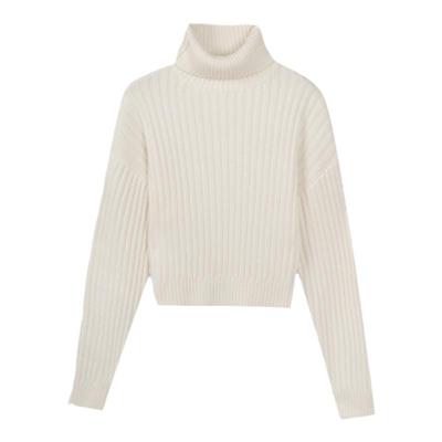 RESIMPLE简单点针织衫女套头修身款高领毛衣纯色内搭秋冬1179女装