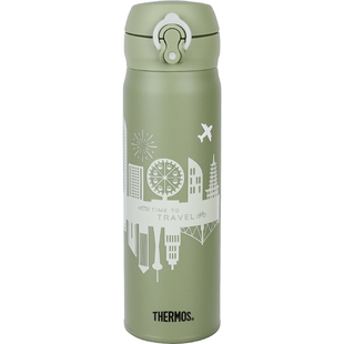 【自营】THERMOS/膳魔师保温杯 男士女学生个性不锈钢水杯子500ml