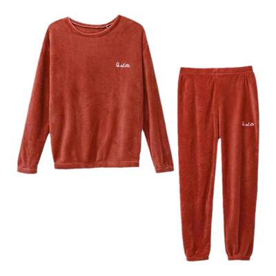 珊瑚绒情侣睡衣男女冬季