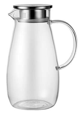 富光高硼硅冷水壶玻璃耐高温凉水壶家用储水冷泡茶壶大容量凉水杯