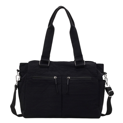 帆布包女大容量2025新款百搭斜挎包休闲单肩包通勤收纳旅行托特包