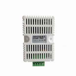 RS485温湿度传感器变送器SHT30工业用高精度卡轨modbus采集器T10