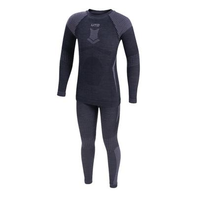 UTO美利奴羊毛儿童滑雪内衣