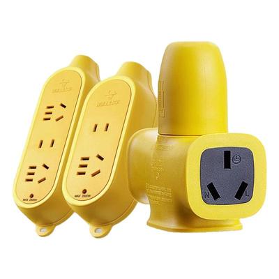 公牛插座无线摔不烂工程工地插排插板不带线大功率地拖接线板