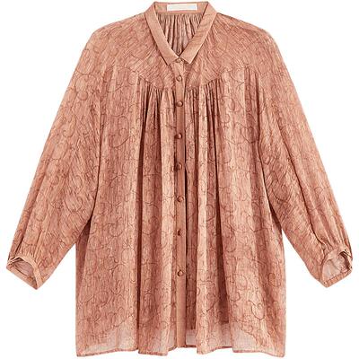 蚕丝衬衫EXCEPTION夏季