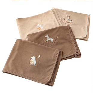 婴儿包单新生儿纯棉a类宝宝包裹巾产房包巾防惊跳襁褓0-6月多用巾