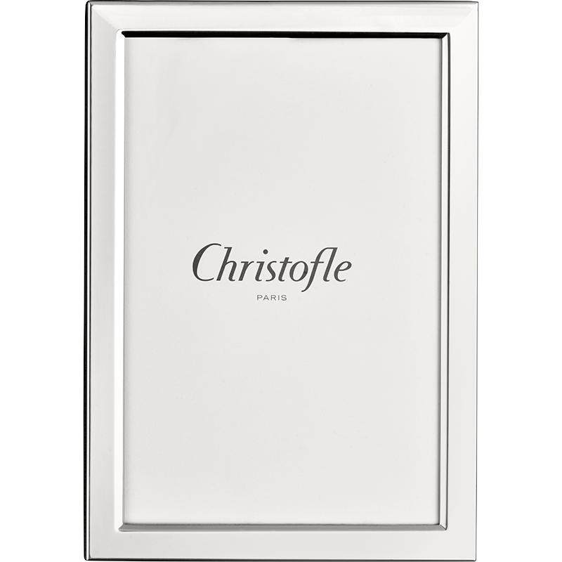 CHRISTOFLE昆庭现代简约镀银相框时尚家居摆件照片框结婚情侣礼物