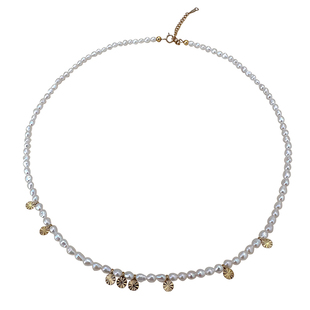 金灿灿·CQ原创极光keshi巴洛克珍珠项链精致高级小众轻奢锁骨链