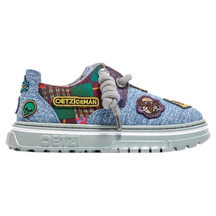 OETZI冰人奥兹皮毛一体雪地靴女加绒潮牌冬款棉鞋男鞋男女同款