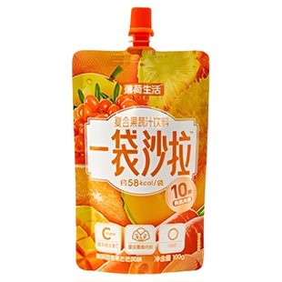 【任选专区】薄荷生活一袋沙拉高膳食纤维轻液断管理果蔬汁饮料