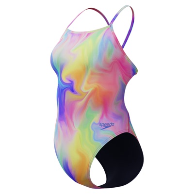 Speedo抗氯防晒女士连体泳衣