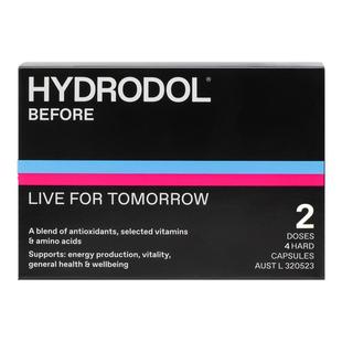 澳洲直邮进口Hydrodol喝酒前的解酒药快速醒酒药养胃护肝氨基酸