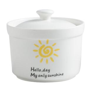 炖盅杯隔水炖罐家用带盖燕窝蒸蛋人参煲汤 1-2小号日式一人小盅碗