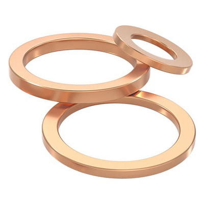 【全网热卖】紫铜平垫圈耐高温