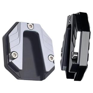 电动车侧边撑加大底座脚撑加宽防滑边撑套踏板车单支垫改装零配件