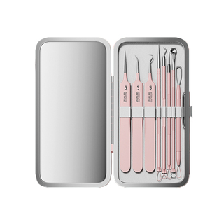 细胞夹去黑头超细镊子专业美容院专用高精密暗疮针粉刺夹清理套装