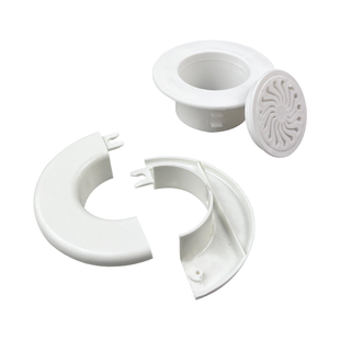 空调孔装饰盖堵塞器墙洞堵盖空调管子遮丑挡孔盖密封管道封口神器