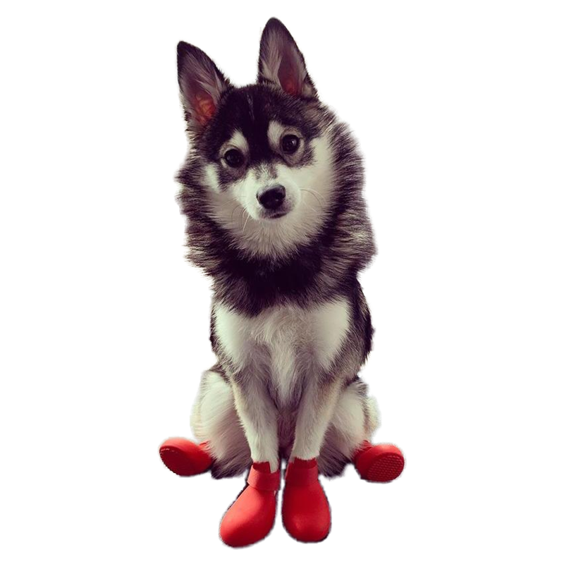XPAWS 狗狗防滑鞋子网红ins风防水雨靴冬季户外可爱宠物雨鞋不掉