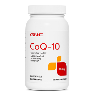 GNC健安喜辅酶q10素保护心脏200mg180粒