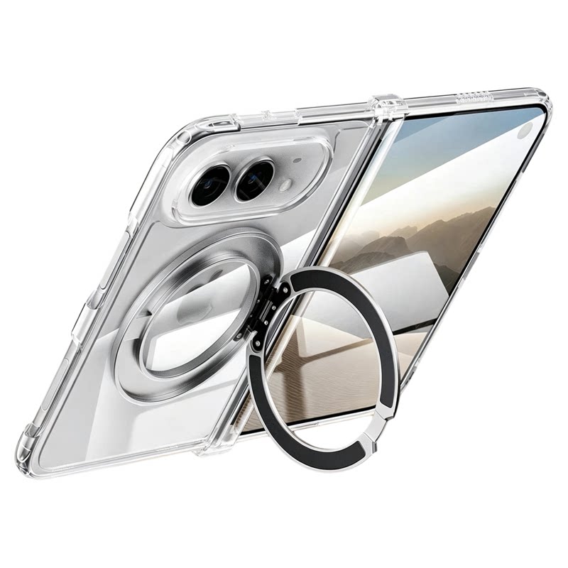 适用iPhone Duo手机壳新款透明保护套苹果DUO折叠屏手机iPhoneDuo支架磁吸铰链中轴全包壳膜一体超薄外壳男女