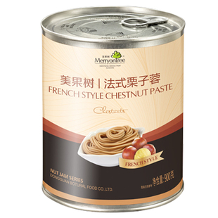 美果树法式栗子蓉900g 欧式餐厅西点蛋糕栗子馅料 板栗泥烘焙原料