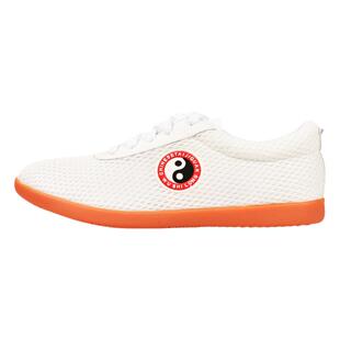 武士龙太极鞋男武术鞋女新款透气网面软牛筋底八段锦练功鞋运动鞋