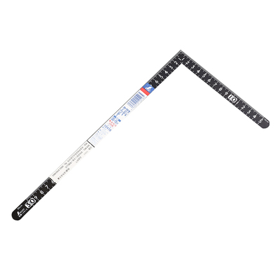 直角尺日本亲和进口不锈钢直尺L型尺diy皮具划画线尺裁皮测量尺