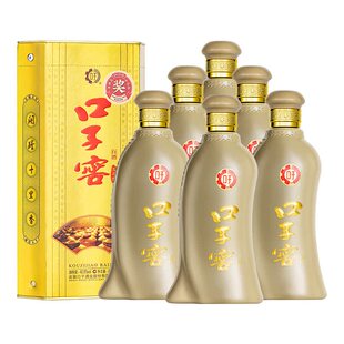 口子窖5年型40.8度400mL*6瓶五年型安徽白酒整箱送长辈官方旗舰店