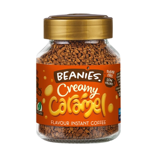 【自营】英国进口Beanies咖啡黑咖啡零糖冻干速溶咖啡50g/罐
