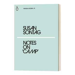 英文原版 Notes on Camp 坎普札记 苏珊·桑塔格 企鹅现代经典小绿书系列 英文版 Susan Sontag 进口英语原版书籍