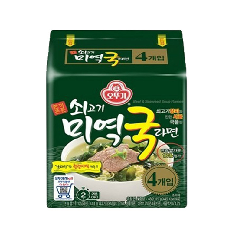 不倒翁海带汤拉面韩国进口不辣泡特色方便粉丝/米线/
