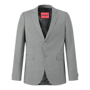 【甄品精选】Hugo Boss 男士两粒单排扣西服西装上衣外套50546657