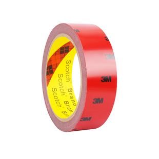 3m强力双面胶高粘度固定汽车车标专用无痕胶超强粘贴车载尾翼背胶