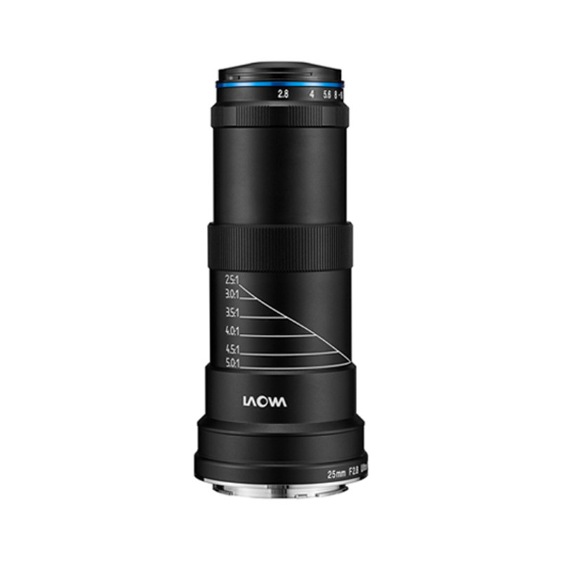 老蛙25mm f2.8 2.5-5X全画幅花卉昆虫2.5-5倍显微镜超微距镜头