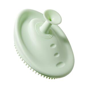 十月结晶婴儿洗澡刷新生宝宝去头垢洗头神器幼童沐浴擦硅胶搓澡棉