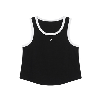 YUZI鱼子大码夏日百搭打底背心女