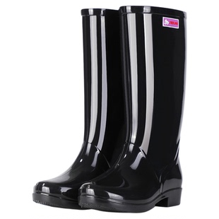 雨鞋女防水防滑中高筒水鞋加绒加厚雨靴厨房胶鞋工作鞋水桶鞋套鞋