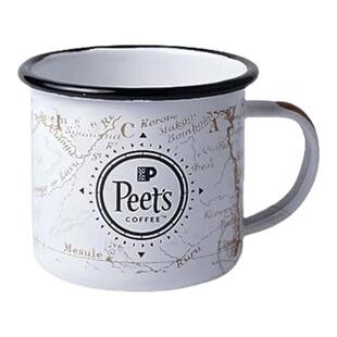 Peets皮爷复古搪瓷杯办公室挂耳咖啡专用杯创意水杯马克杯