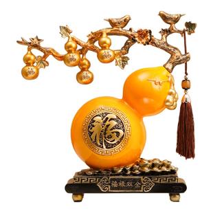 事事如意葫芦招财镇宅摆件高级感客厅轻奢高档玄关电视酒柜装饰品