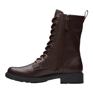 Clarks其乐Orinoco2 Style秋冬新品英伦显瘦中筒靴马丁靴骑士靴女