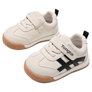 童泰童鞋春秋新款宝宝学步鞋儿童软底防滑透气德训鞋男童室外鞋子