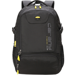 卡拉羊大容量双肩包商务上班通勤电脑包男轻便背包女多隔层书包