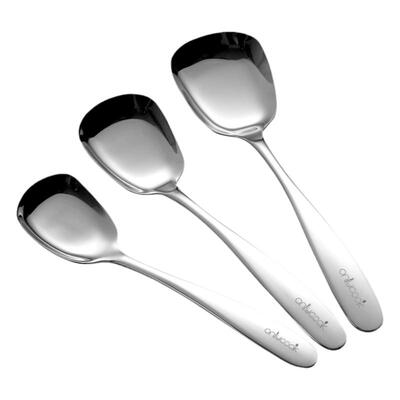 onlycook304不锈钢方头勺子