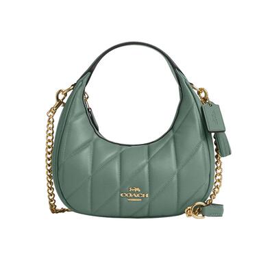 蔻驰半月包菱格小号时尚