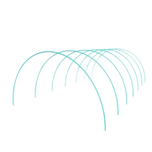 100根厂家直销新型农用小拱棚支架实心玻璃纤维杆育苗保温支撑杆