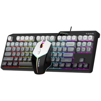 【真·静音】87键机械键鼠套装