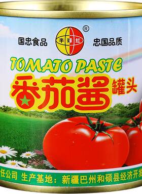 半球红番茄酱198g无添加色素家用
