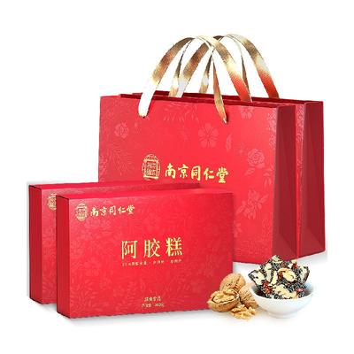 南京同仁堂阿胶糕礼盒送长辈妈妈