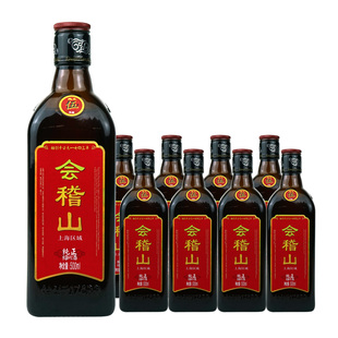 会稽山黄酒绍兴黄酒纯正五年500ml*8瓶泡阿胶5年陈花雕酒加饭老酒